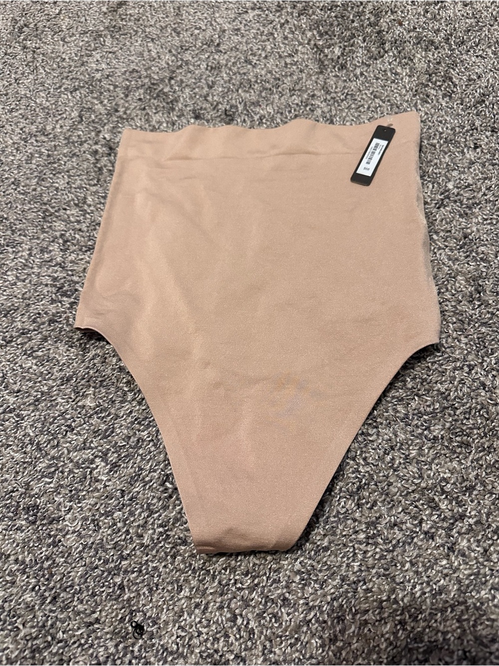 SKIMS High Waisted Seamless Shapewear Briefs - Nude
